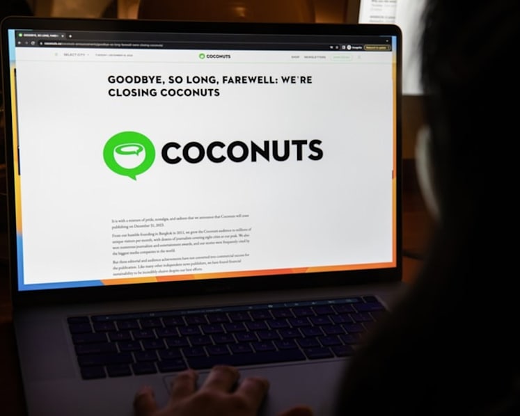 Alternative news website Coconuts to cease operations on Dec 31