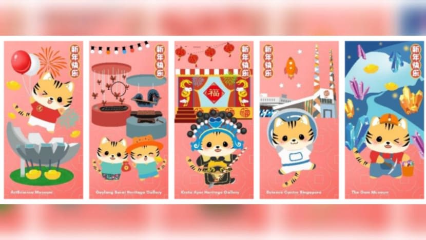 Koleksi sampul hongbao Tahun Harimau ditawarkan di 35 muzium mulai 7 Jan