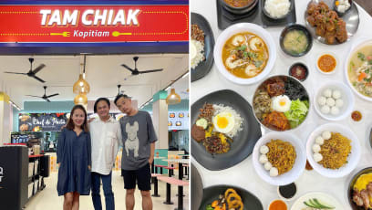 Chew Chor Meng, Dennis Chew & Food Blogger Miss Tam Chiak Open A Kopitiam Together