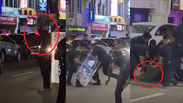 男子涉持利器同警方对峙 被控后获保释