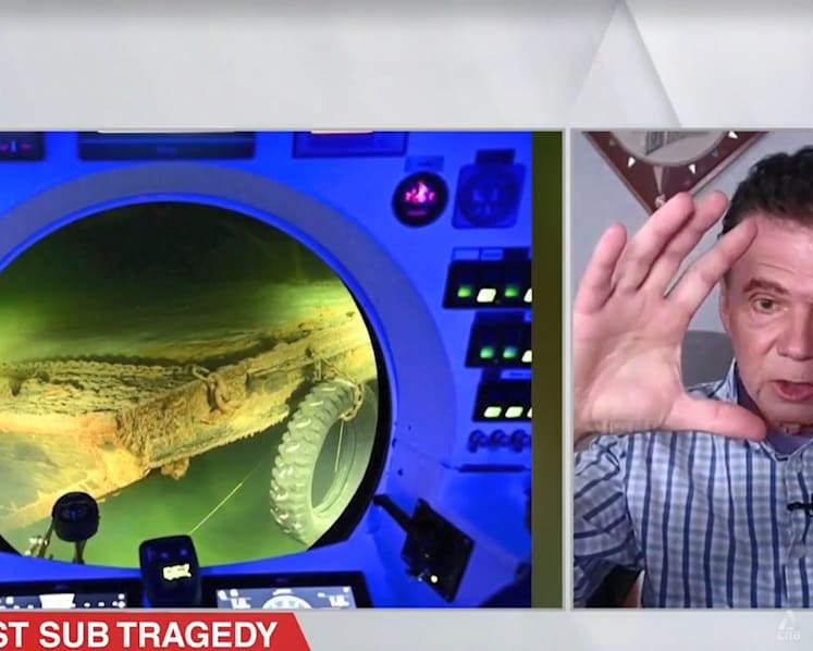 'Pieces of the Titanic fell on us': Scientist recounts terrifying experience of getting stuck in the shipwreck 