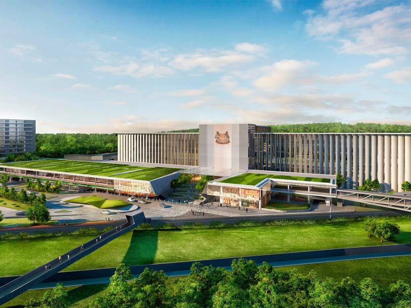 The NS Hub is expected to be ready in 2023 and occupy an area the size of nine football fields. It will be located opposite Cashew MRT Station near the current Mindef headquarters.