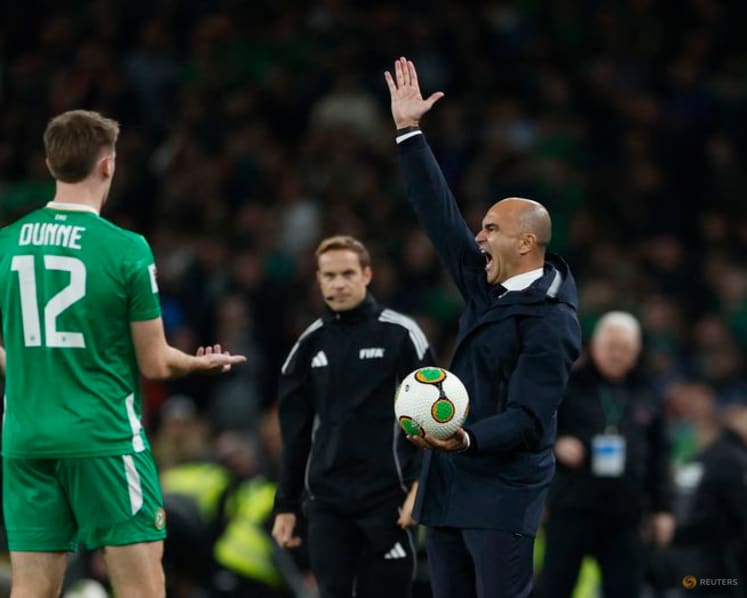 Portugal manager Martinez says Ronaldo red card was harsh