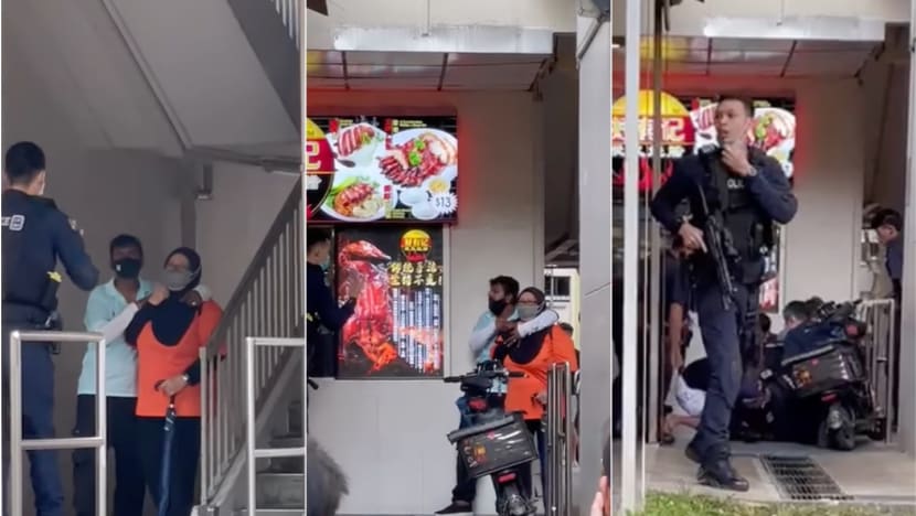 Police arrest 42-year-old man who held 60-year-old woman hostage at knifepoint in Yishun Police arrest 42-year-old man who held 60-year-old woman hostage at knifepoint in Yishun