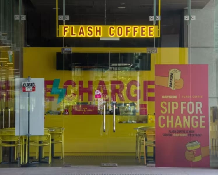 Flash Coffee's employees owed salaries, CPF contributions after sudden closure of all Singapore outlets: Union