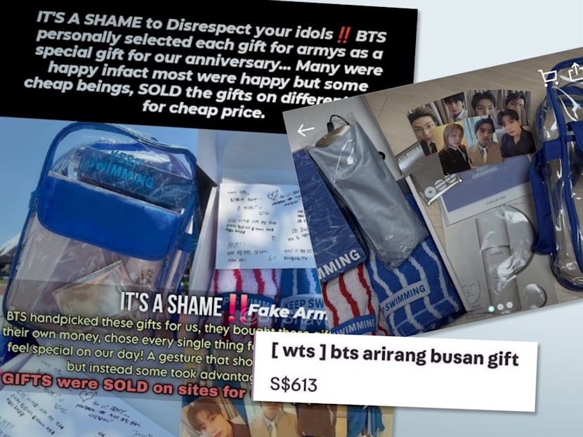 BTS fans angered after exclusive Busan concert gift bags appear on
