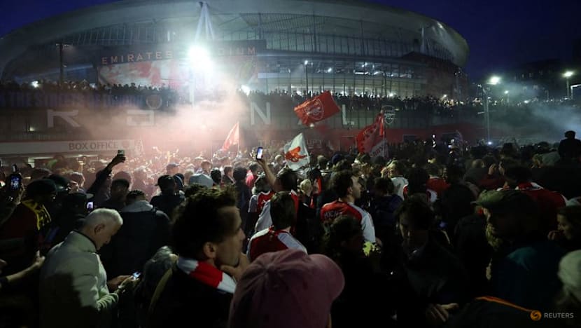From near-misses to glory, Arsenal fan says title and scenes of celebration feel surreal