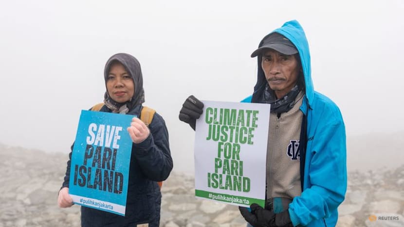 Indonesian islanders take on Swiss cement group Holcim in climate case Indonesian islanders take on Swiss cement group Holcim in climate case