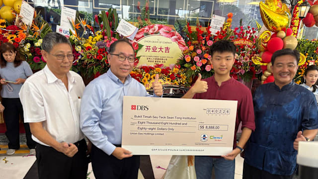 新油站开幕  业者捐出逾3万5000元给四家慈善团体