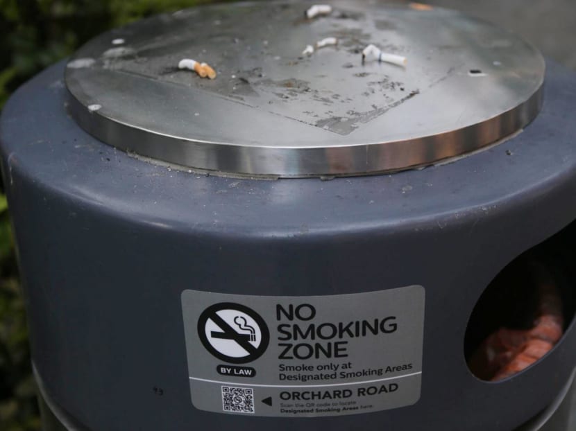 Duo smoking at non-smoking area on Orchard Road to be charged with abusing NEA officers