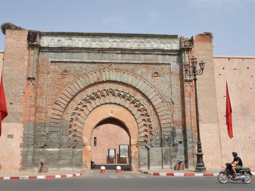 Exploring the red city of Morocco