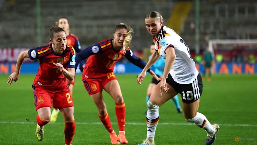 Germany, Spain draw 0-0 in Women's Nations League final first leg
