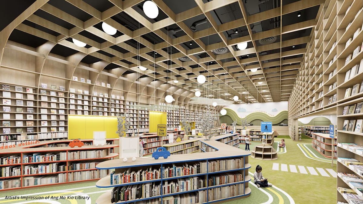 NLB unveils timeline for upgrades to Queenstown, Ang Mo Kio libraries