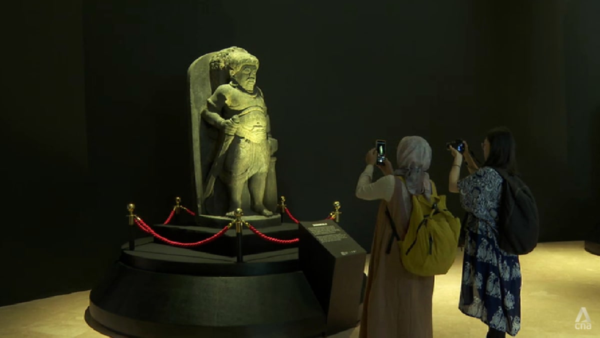 Indonesia displays ancient treasures looted by the Netherlands during colonial rule Indonesia displays ancient treasures looted by the Netherlands during colonial rule