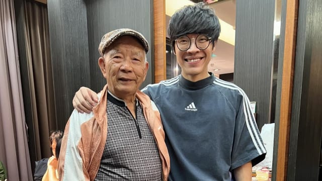 91岁阿公逝世　卢广仲发长文追悼