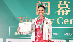 Krisdayanti raih pingat perak dalam Kejohanan Dunia Kungfu di China
