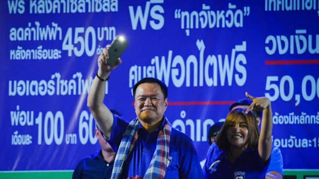 大选计票完成25% 泰自豪党领先