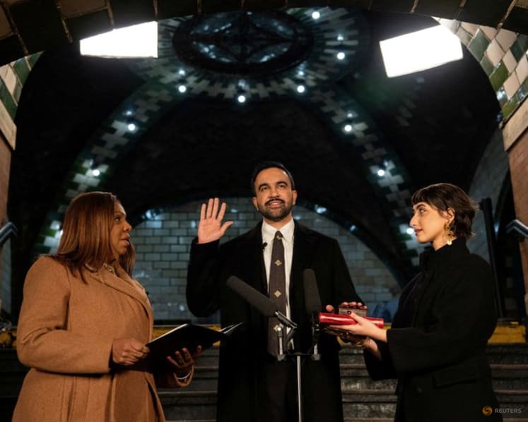 Mamdani's inauguration: New York, new year, new mayor
