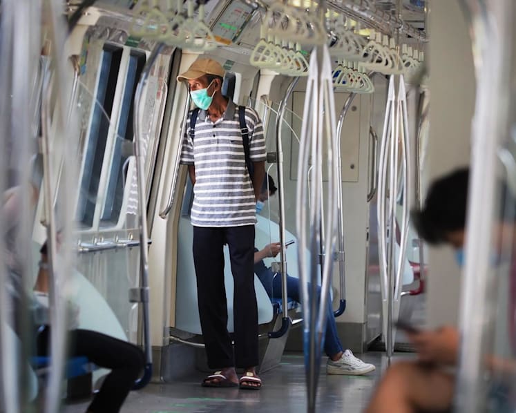 Mask-wearing no longer required on public transport and in some indoor healthcare settings from Feb 13