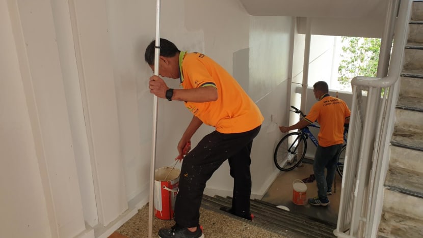 'Bloodstained corridor, pool of blood at stairwell': Neighbours greeted by gruesome crime scene after Yishun murder