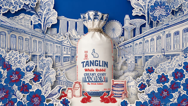 新加坡独有！Tanglin Distillery推出大白兔奶糖伏特加