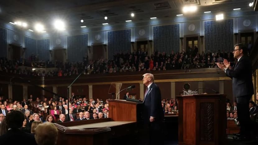‘Amerika telah kembali’, pidato Trump di Kongres banggakan prestasi sendiri menuai ejekan Demokrat 