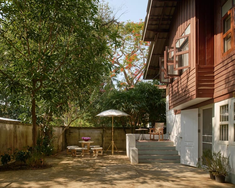 She returned to her childhood neighbourhood in Chiang Mai to restore a house from her past