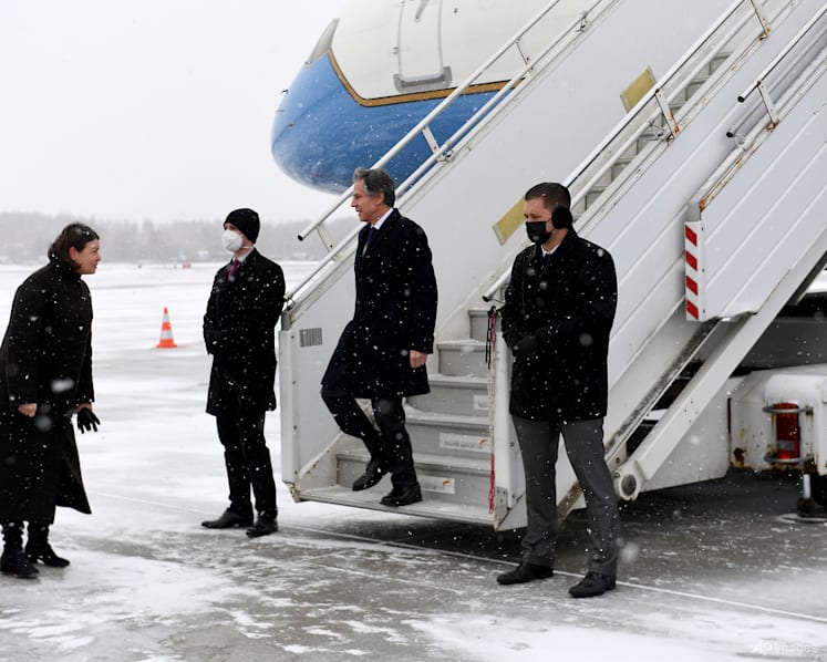 Blinken wraps up Baltic assurance tour as Ukraine war rages 