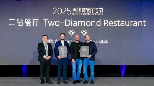 China’s Black Pearl Restaurant Guide awards held in Singapore for the first time