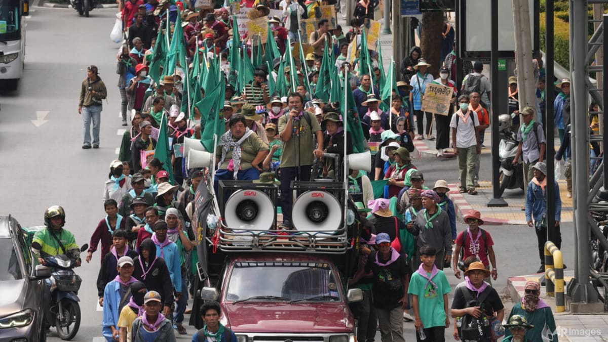 'Two bad options': Hundreds protest in Bangkok, decrying IMF austerity demand