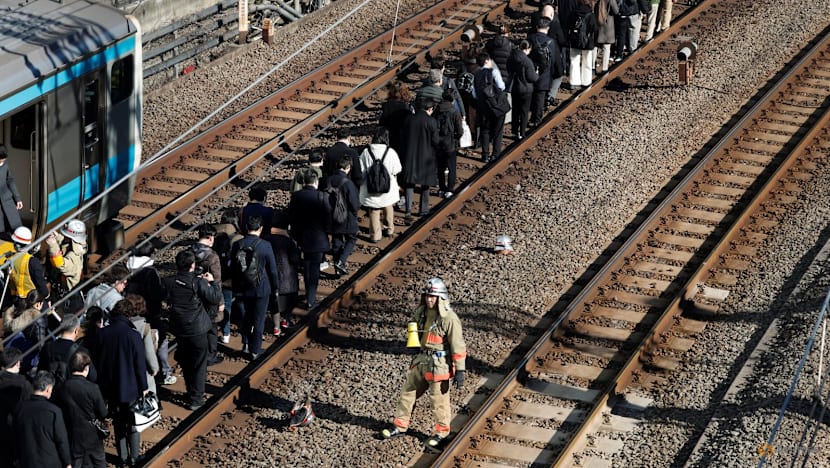 Thousands affected after power outage halts Tokyo commuter train lines