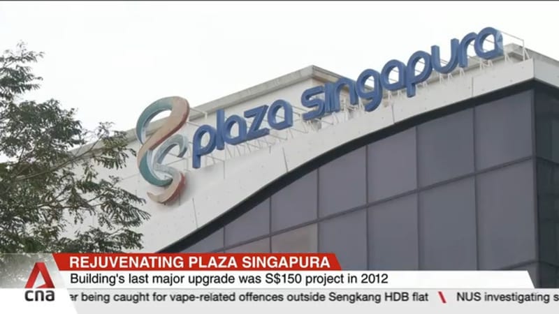 REJUVENATING PLAZA SINGAPURA: Shopping malls at Dhoby Ghaut to get S$160m facelift from this year