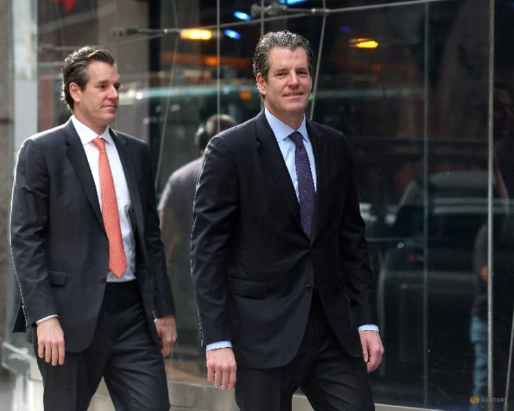 Winklevoss-founded Gemini shares surge after founders' $100 million lifeline