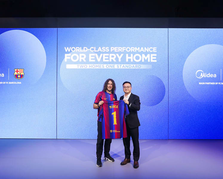 FC Barcelona Legend Carles Puyol Joins Midea at IFA 2026