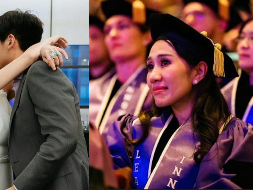 Sabrina Ho, 33, daughter of late casino king Stanley Ho, celebrates getting her PhD and 5th wedding anniversary with Harvard-grad husband