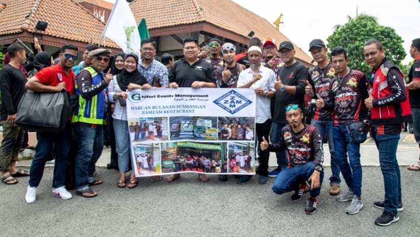 Mat motor, belia Masjid Darul Aman bersatu hati ‘One Love On Wheels’ dampingi golongan memerlukan