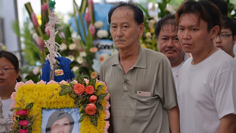 Family, friends bid farewell to woman allegedly murdered by maid