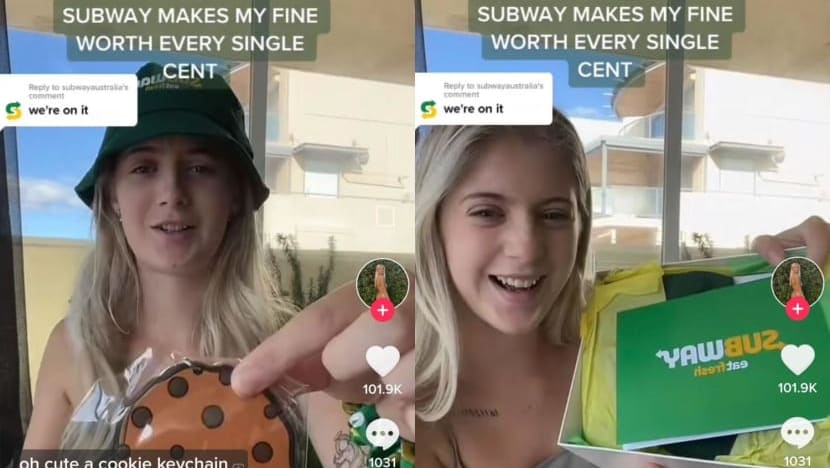 Subway beri kad hadiah A$2,664 kepada wanita didenda atas sandwic separuh makan di imigresen Australia