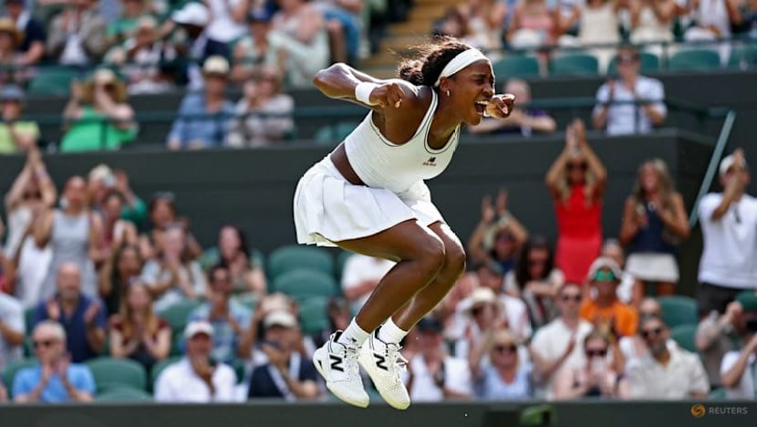 Gauff survives tense tiebreak to keep Wimbledon hopes alive