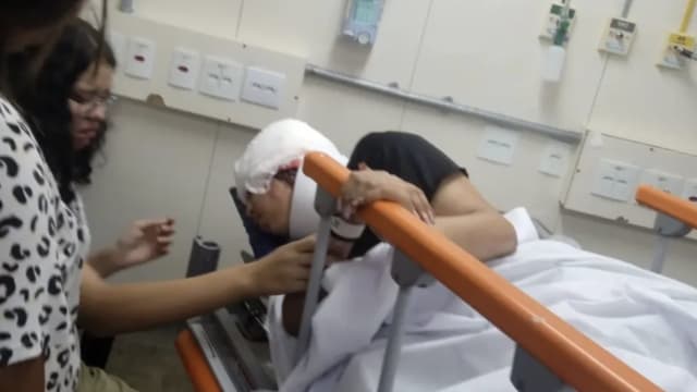 巴西女子玩卡丁车 长发缠绕引擎被撕下头皮