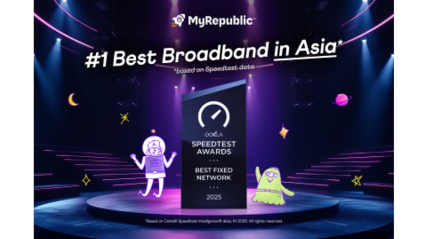 MyRepublic Awarded #1 Best Fixed Network in Asia by Ookla®
