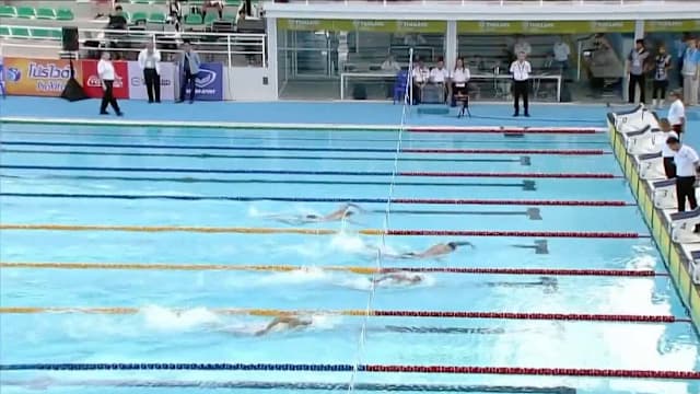 我国大部分游泳选手成功晋级决赛