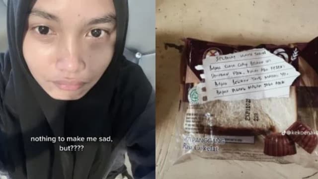 父亲送一片面包当礼物 生日少女哭湿了眼眶