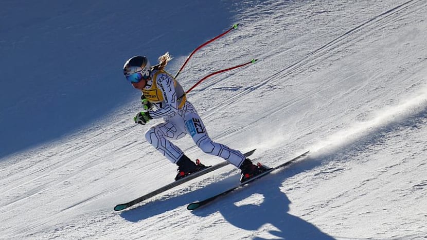 Alpine skiing-Ledecka abandons downhill dream in Cortina, prioritises snowboarding