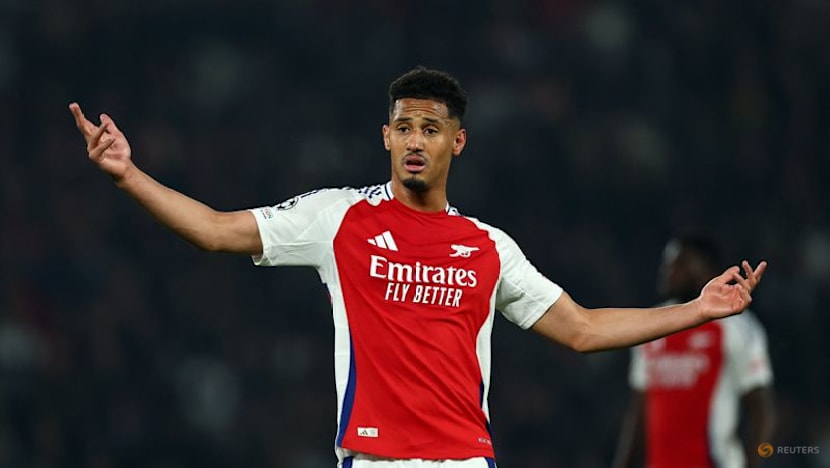 Arsenal's Saka to miss Forest clash but Saliba in line for return, says Arteta
