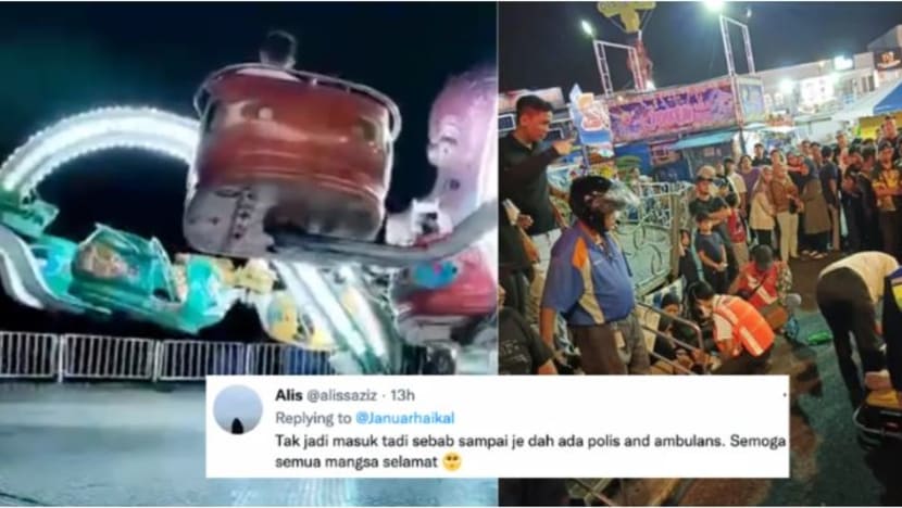 3 cedera selepas tercampak dari permainan 'Sotong Ride' Pesta Ria Puncak Alam 3 cedera selepas tercampak dari permainan 'Sotong Ride' Pesta Ria Puncak Alam