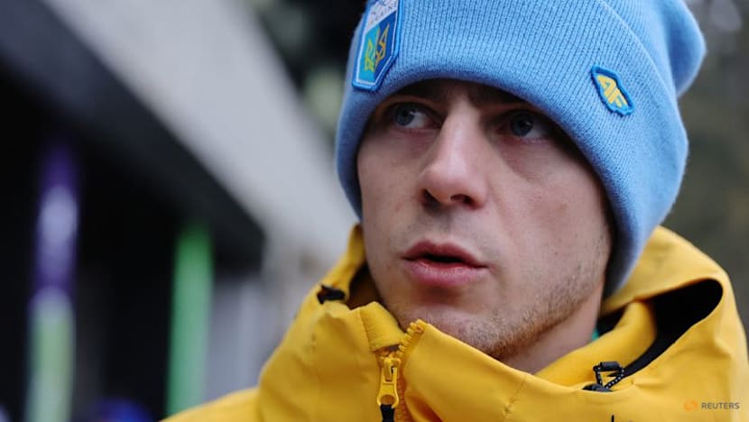 Skeleton-Ukraine's Heraskevych disqualified over helmet controversy