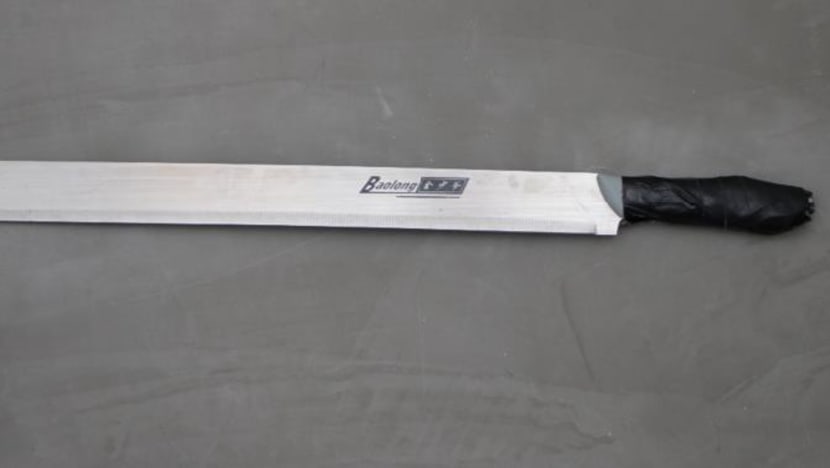 Man charged with throwing 'watermelon knife' at police officer in Bukit Batok