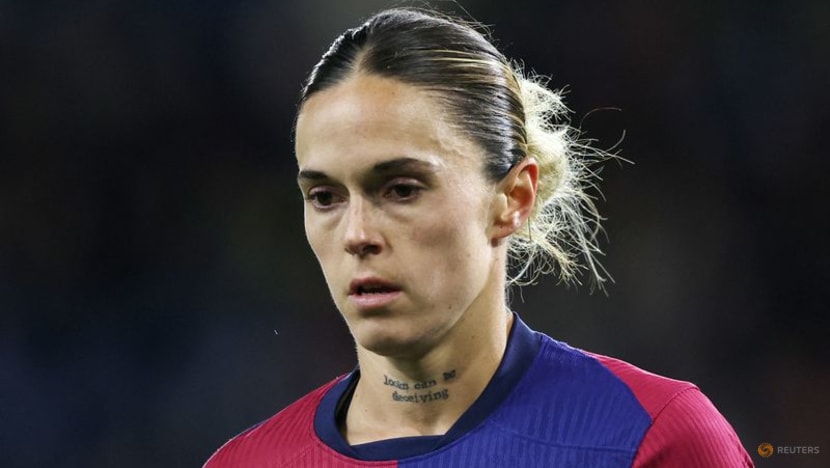 Barcelona's Leon receives two-match ban for inappropriate touch