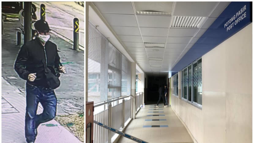 Man in surgical mask robs SingPost branch at Potong Pasir of S$3,000